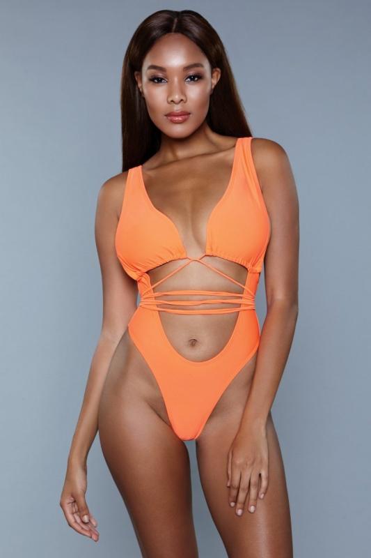 Makayla Monokini - Orange Makayla Monokini - Orange - UABDSM