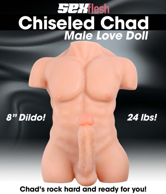 Chiseled Chad Male Love Doll - UABDSM