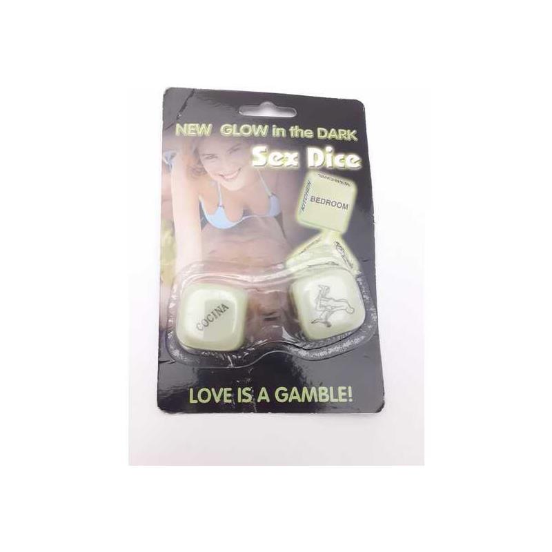 2 Erotic Phosphorescent Dices - UABDSM