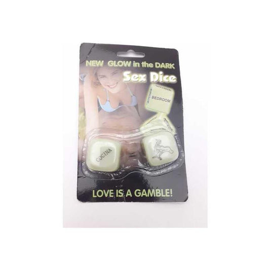 2 Erotic Phosphorescent Dices 2 Erotic Phosphorescent Dices - UABDSM