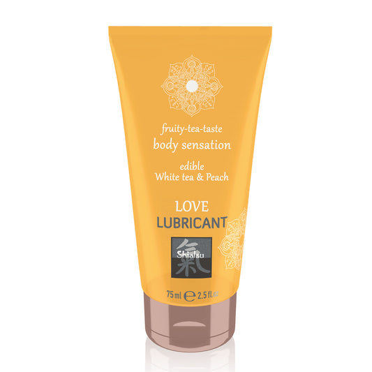 Shiatsu Love Lubricant Edible White Tea And Peach 75ml Shiatsu Love Lubricant Edible White Tea And Peach 75ml - UABDSM