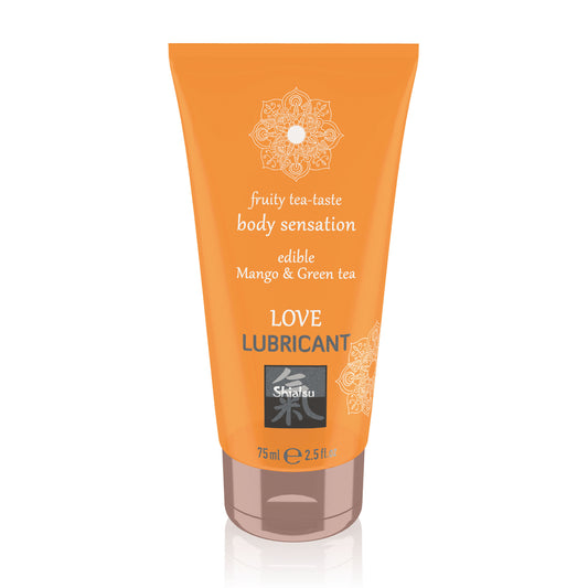 Shiatsu Love Lubricant Edible Mango And Green Tea 75ml Shiatsu Love Lubricant Edible Mango And Green Tea 75ml - UABDSM