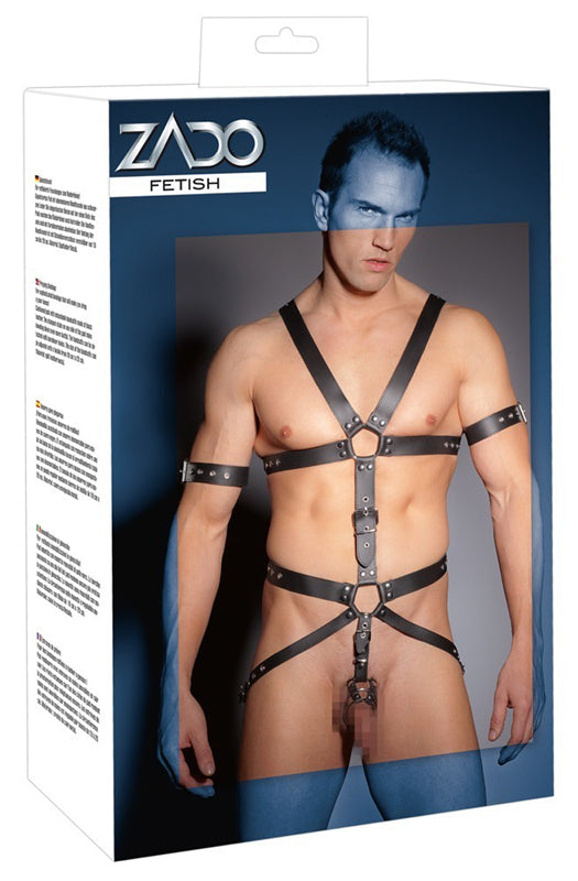 Leather Mens Harness - UABDSM
