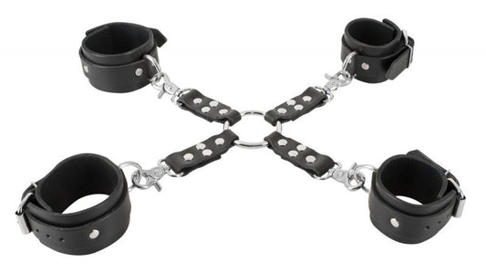 Luxury Leather Bondage Set Luxury Leather Bondage Set - UABDSM