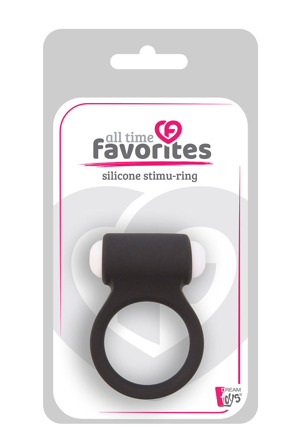 All Time Favorites Silicone Stimu-ring Black