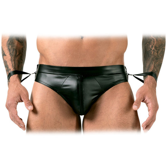 Svenjoyment Jock Brief With Handcuffs Svenjoyment Jock Brief With Handcuffs - UABDSM