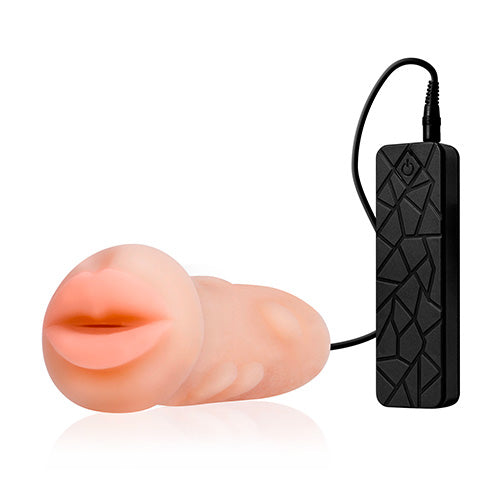 Realstuff Lifelike Mouth Vibrating Stroker - UABDSM