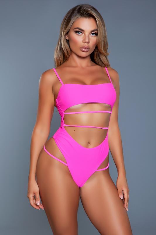 Venetia Swimsuit - Neon Pink Venetia Swimsuit - Neon Pink - UABDSM
