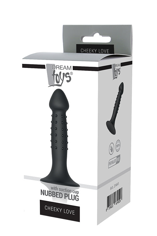 Cheeky Love Nubbed Plug With Suction Cup