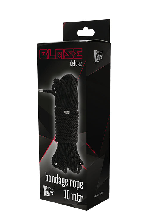 Blaze Deluxe Bondage Rope 10m Black