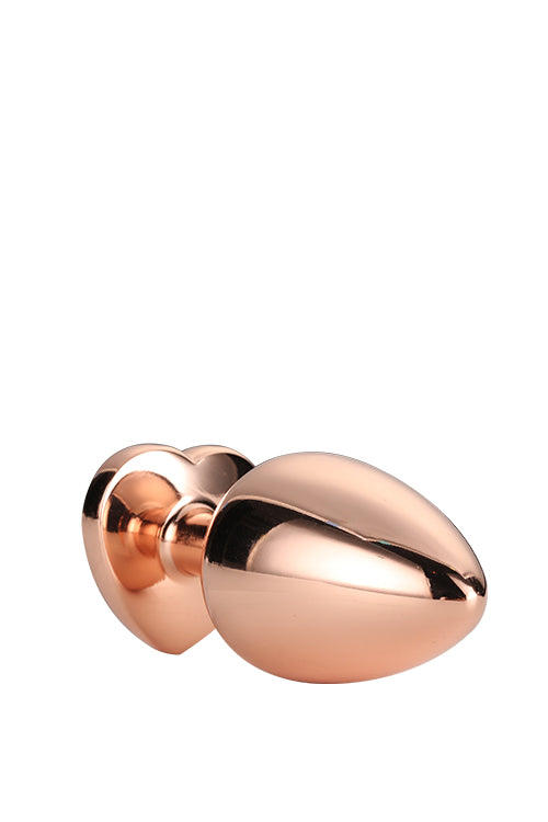 Gleaming Love Rose Gold Plug Small
