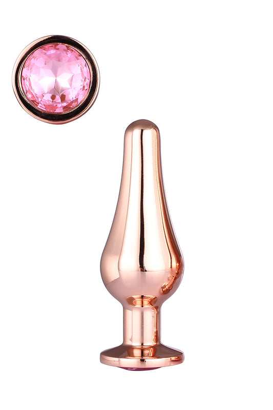 Gleaming Love Rose Gold Pleasure Plug S Gleaming Love Rose Gold Pleasure Plug S