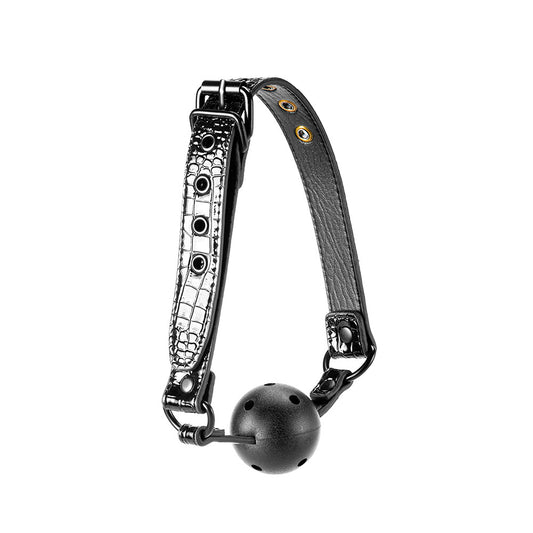 Blaze Luxury Fetish Ball Gag Black - UABDSM