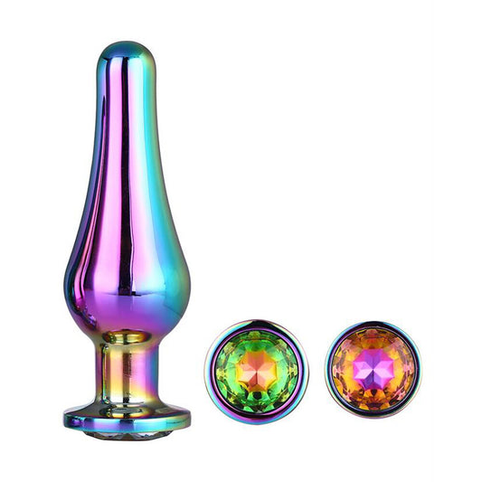 Gleaming Butt Plug Set Multicoloured - UABDSM