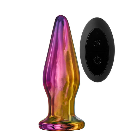 Glamour Glass Remote Control Tapered Butt Plug Glamour Glass Remote Control Tapered Butt Plug - UABDSM