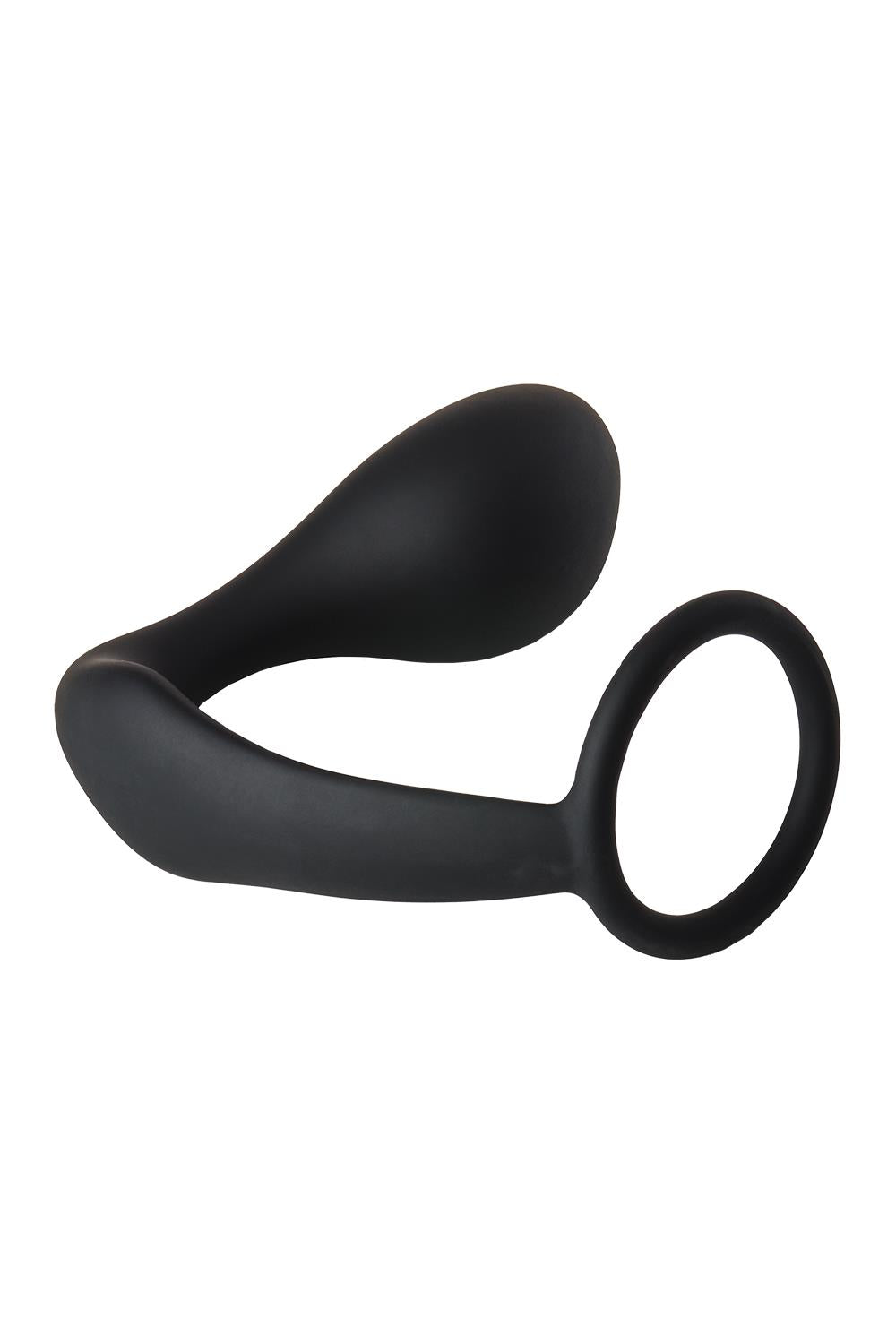 Fantasstic Anal Plug With Cockring Black