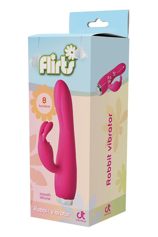 Flirts Rabbit Vibrator Pink