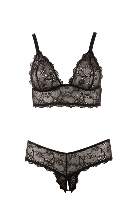 Bra And Crotchless G-string Bra And Crotchless G-string - UABDSM