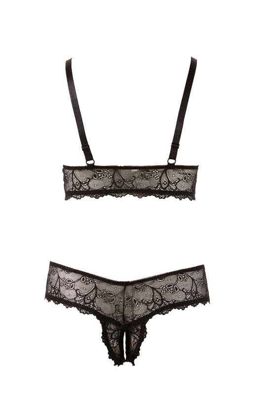 Bra And Crotchless G-string - UABDSM