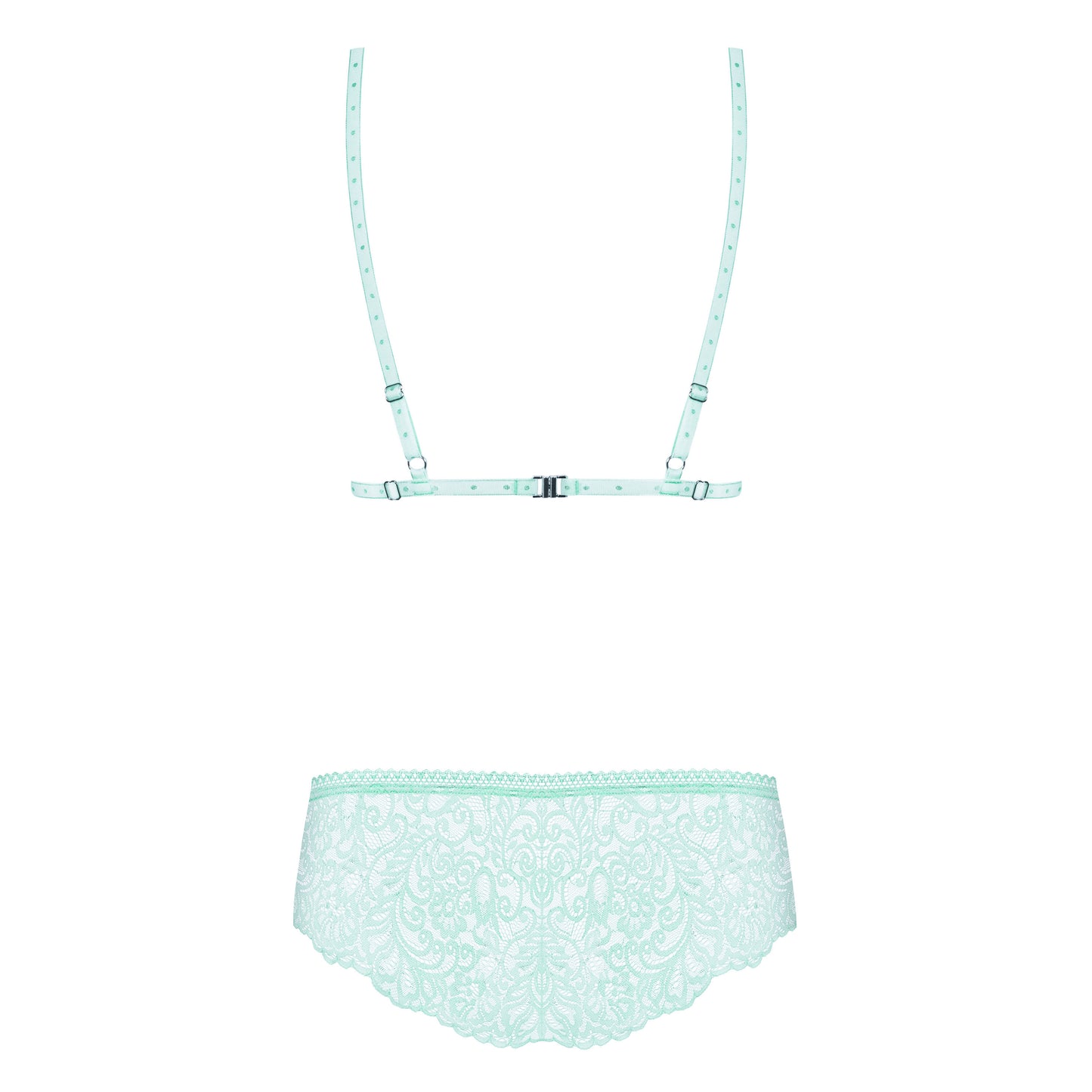 Obsessive Delicanta Set Mint Bra And Panties - UABDSM