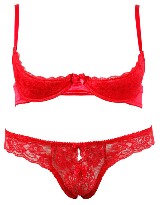 Bra Set Red Bra Set Red - UABDSM