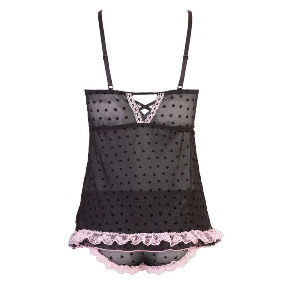 Cottelli Lingerie Babydoll And Panties - UABDSM