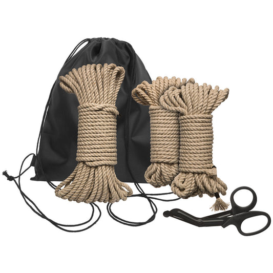 Kink Bind And Tie Initiation 5 Piece Hemp Rope Kit Kink Bind And Tie Initiation 5 Piece Hemp Rope Kit - UABDSM