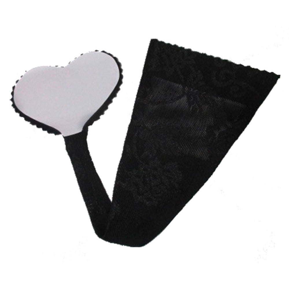 Black Adhesive Invisible G-String - UABDSM