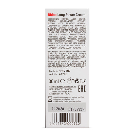 Rhino Long Power Cream 30 Ml - UABDSM