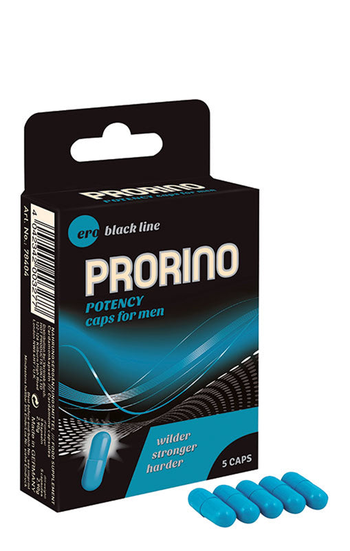 Ero Prorino Potency Caps Men 5 St - UABDSM