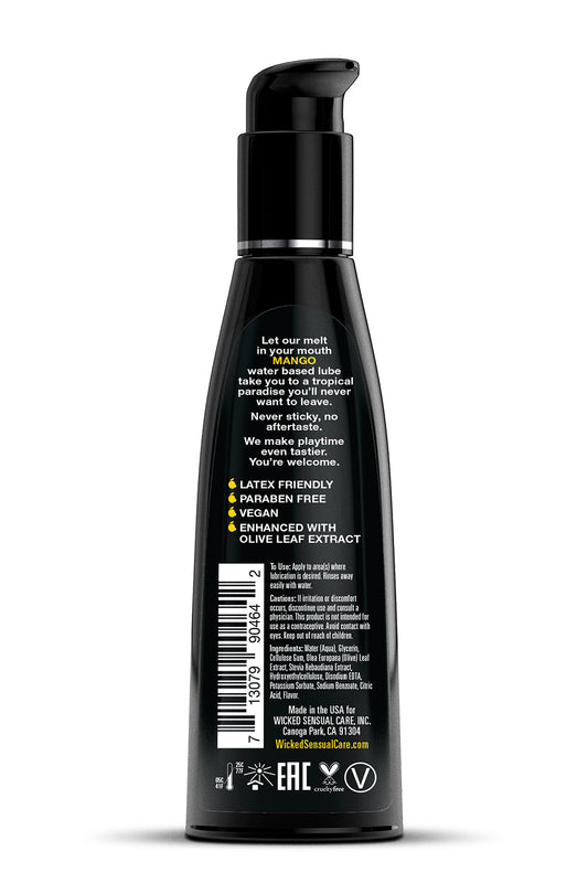 Wicked Aqua Mango Lube 120ml