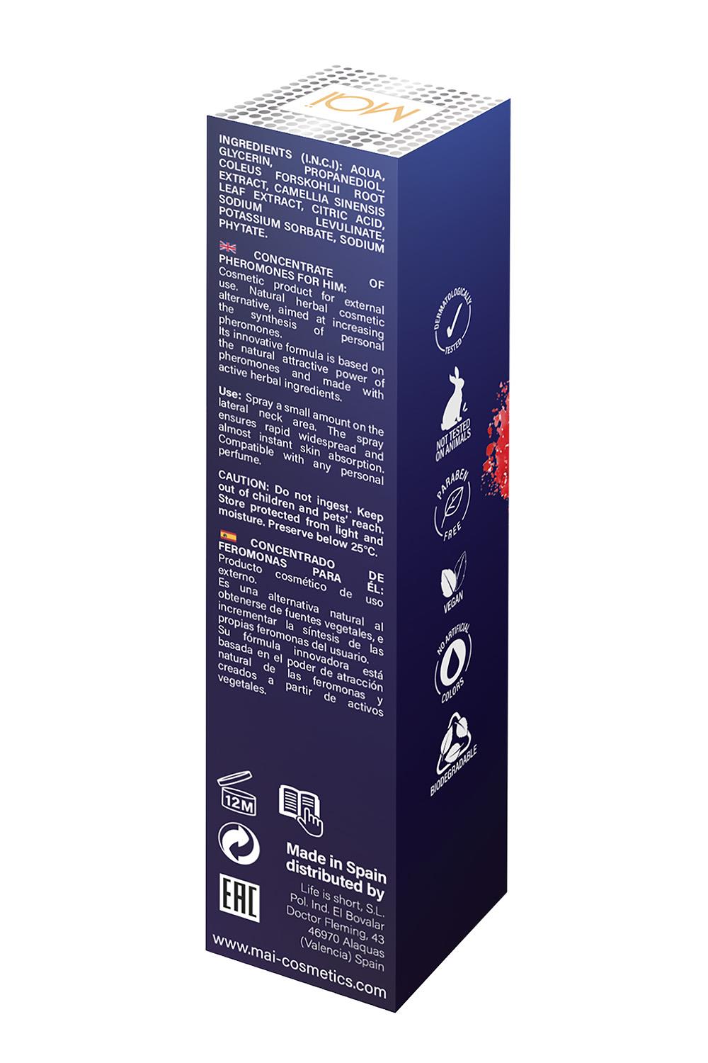 Concentrated Pheromones For Him Attraction 10 Ml