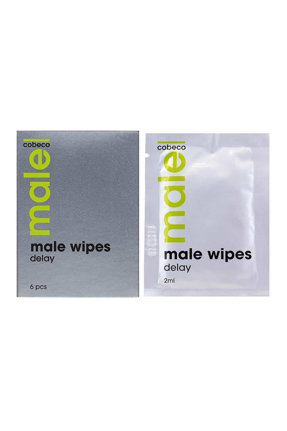 Male Cobeco Wipes Delay 6x2.5ml