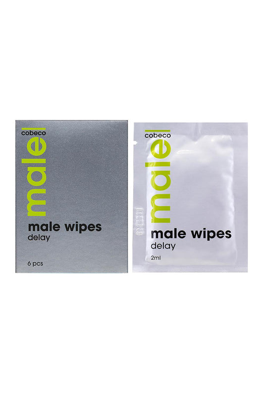 Male Cobeco Wipes Delay 6x2.5ml Male Cobeco Wipes Delay 6x2.5ml