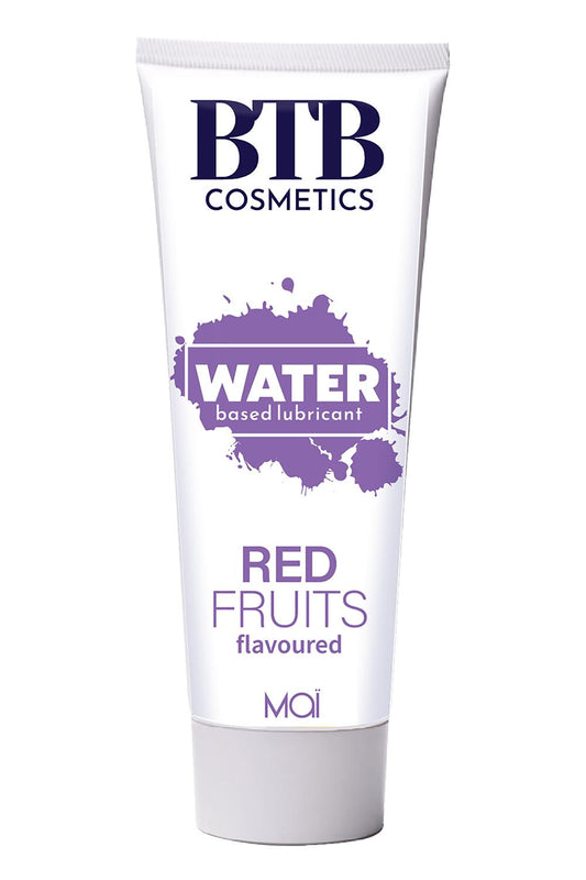 Btb Water Based Flavored Red Fruits Lubricant 100ml