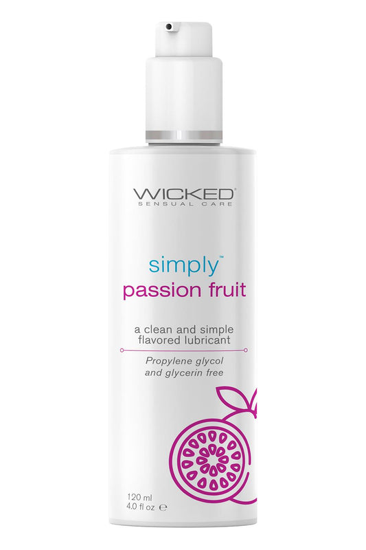 Wicked Simply Lubricant Passion Fruit 120ml Wicked Simply Lubricant Passion Fruit 120ml