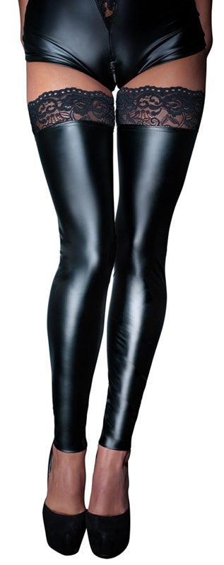 Wetlook Stockings With Lace Wetlook Stockings With Lace - UABDSM