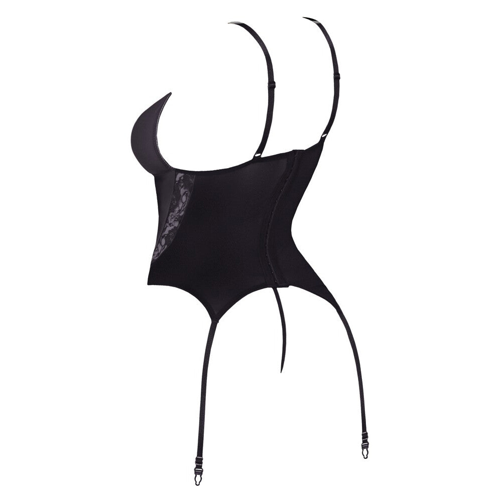 Cottelli Basque and Thong With Lace - UABDSM