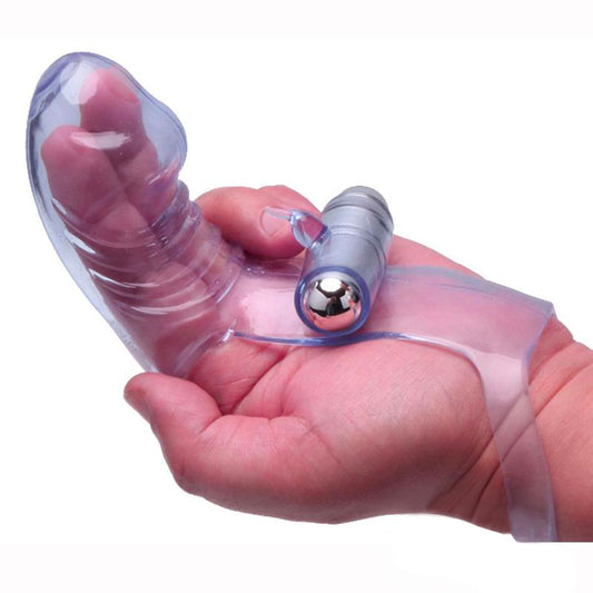Vibro Finger Wearable Phallic Stimulator Vibro Finger Wearable Phallic Stimulator - UABDSM