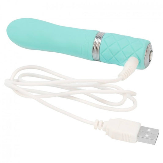 Pillow Talk Flirty Rechargeable Bullet Teal - UABDSM