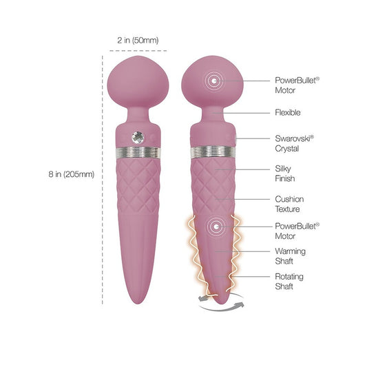 Pillow Talk Sultray Wand Massager - UABDSM