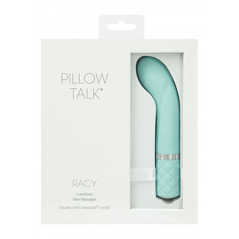 Pillow Talk Racy Mini G-Spot Vibrator - Teal - UABDSM
