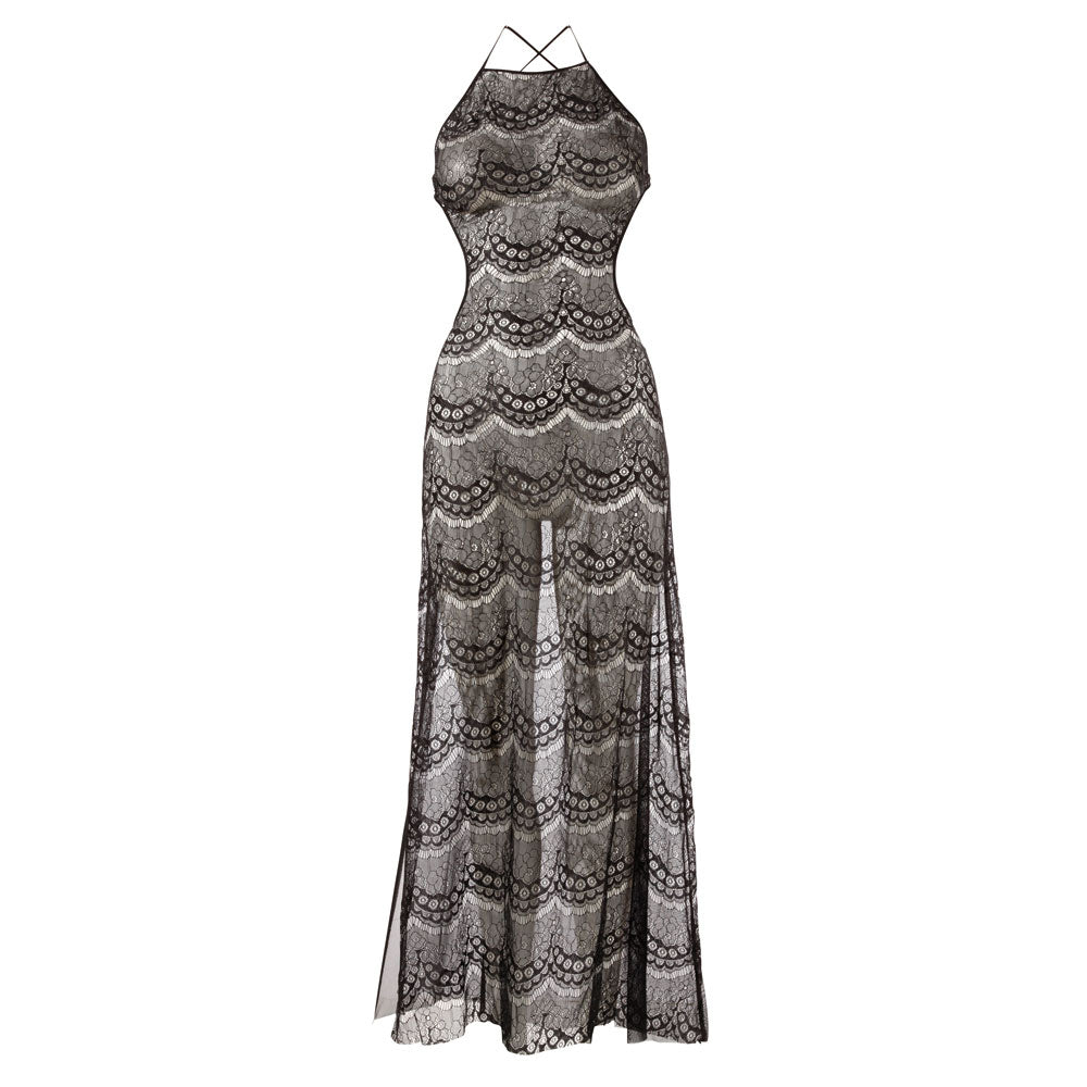 NOXQSE Backless Long Dress - UABDSM