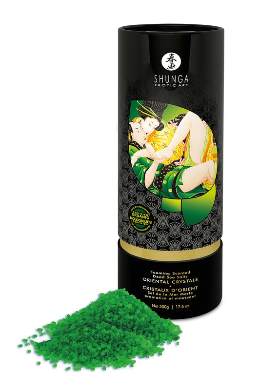 Bath Salt Oriental Crystals Lotus Flower