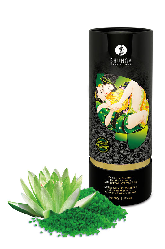 Bath Salt Oriental Crystals Lotus Flower Bath Salt Oriental Crystals Lotus Flower