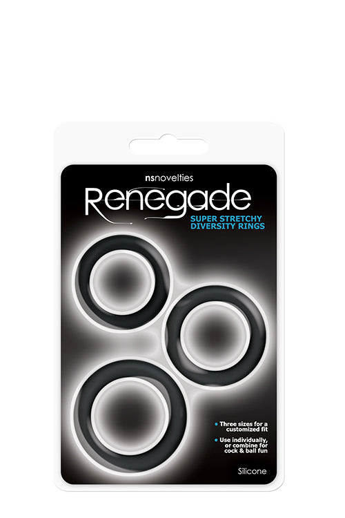 Renegade Diversity Rings Black