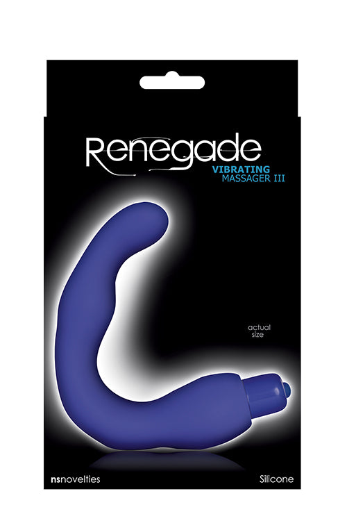 Renegade Vibrating Massager Iii Blue