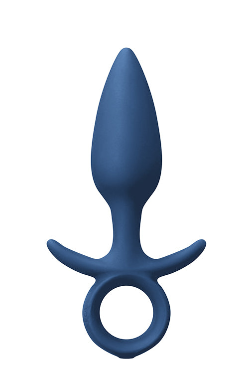 Renegade Vibrating King Plug Medium Blue Renegade Vibrating King Plug Medium Blue