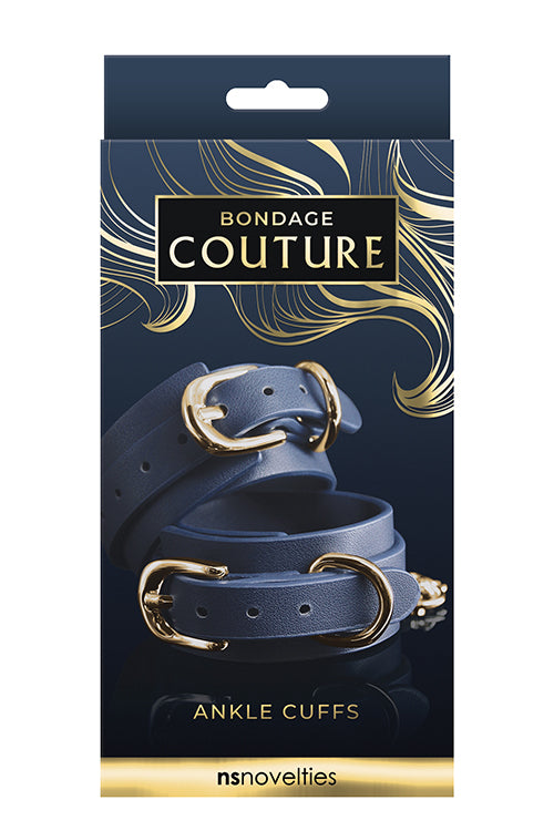 Bondage Couture Ankle Cuff Blue