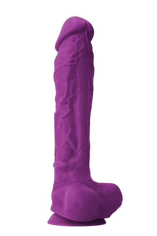 Colours Pleasures 10inch Dildo Purple Colours Pleasures 10inch Dildo Purple